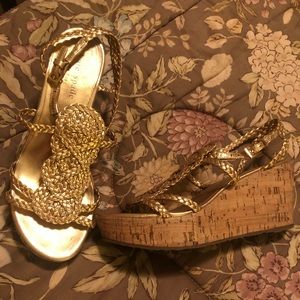 Kate Spade Cork Wedges